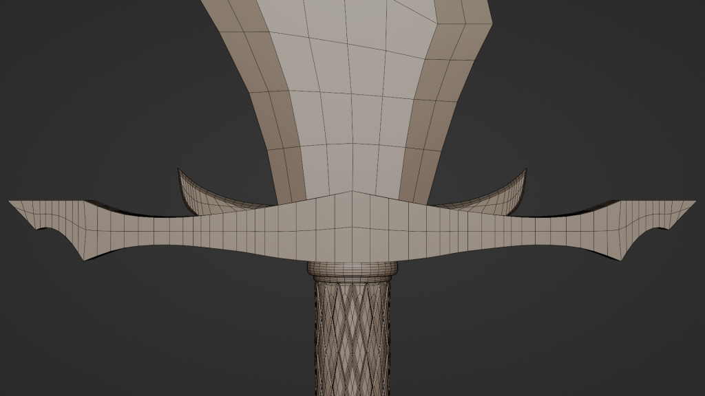 Greatsword Guard Wireframe