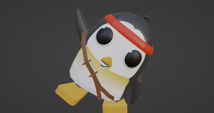 Penguin Wave Animation Thumbnail
